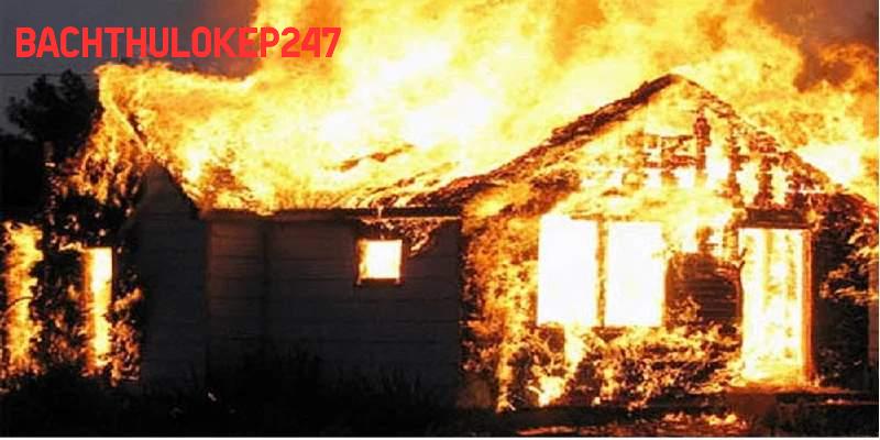 Mơ thấy cháy nhà mang biểu tượng cảm xúc và những con số 